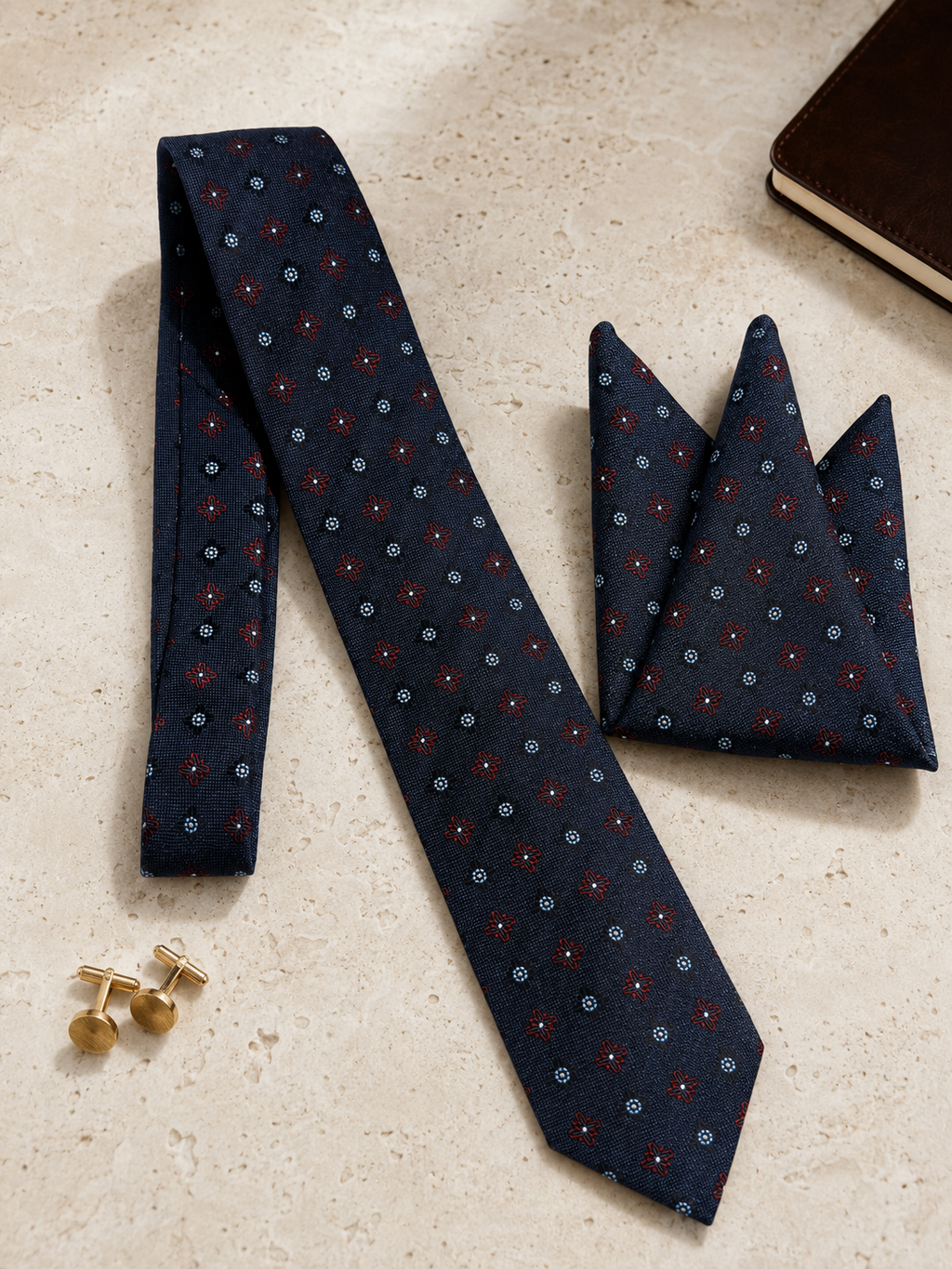 Deep Ocean – Handcrafted Italian Silk Necktie
