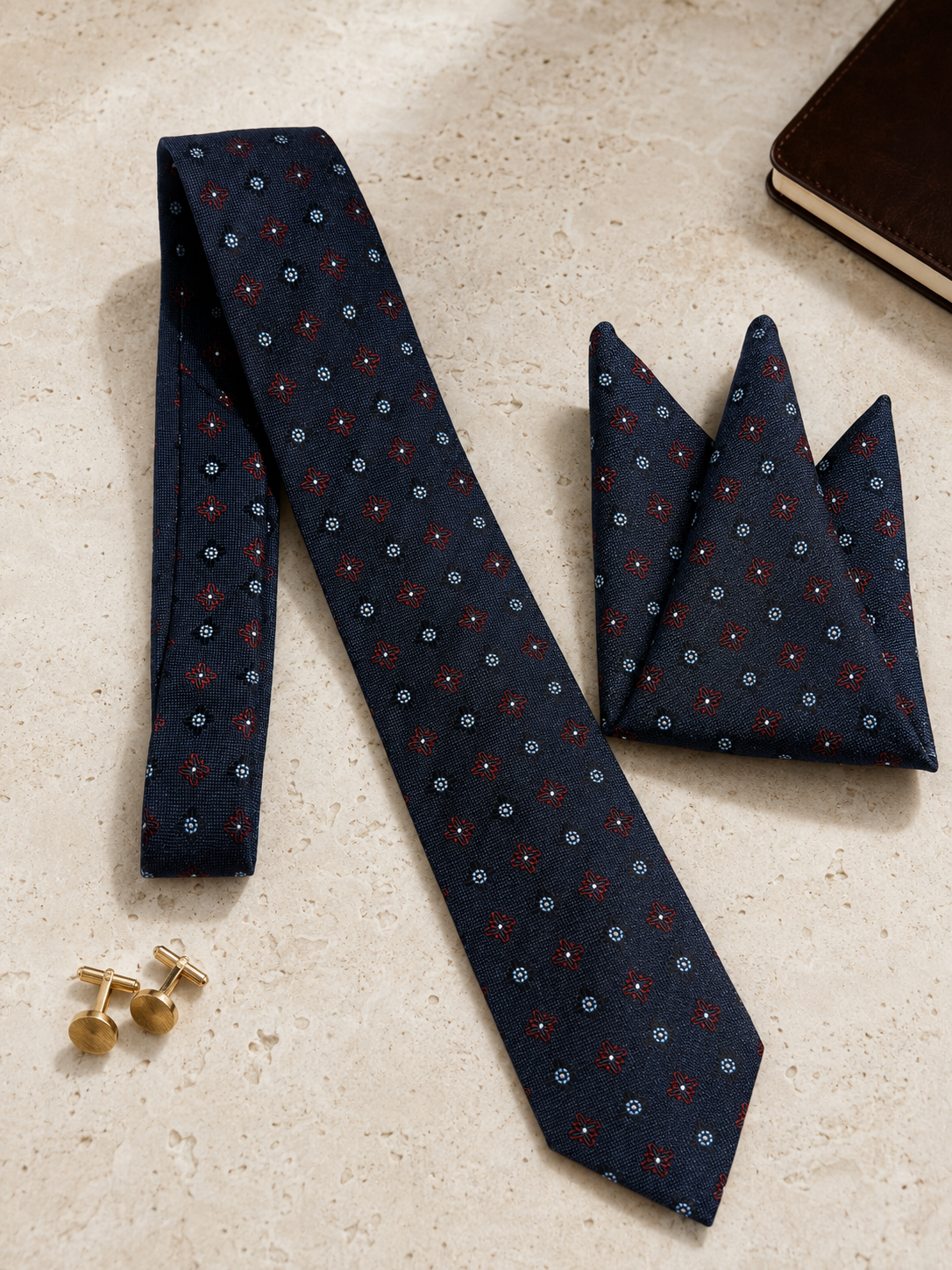 Deep Ocean – Handcrafted Italian Silk Necktie