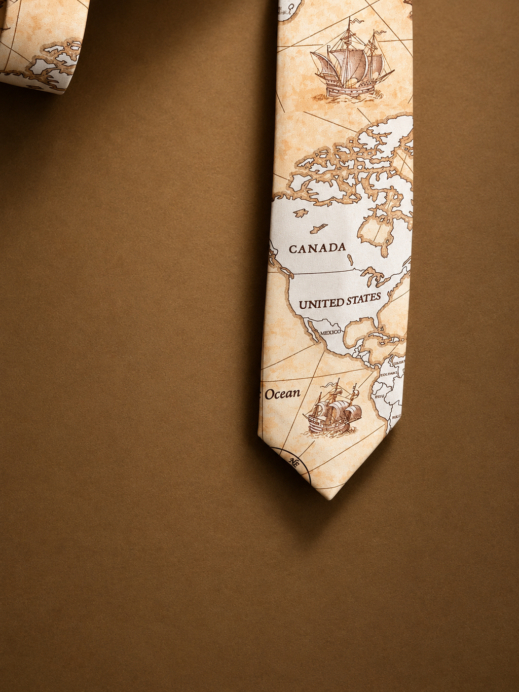 ATLAS AMERICANA Explorer Heritage Signature Necktie