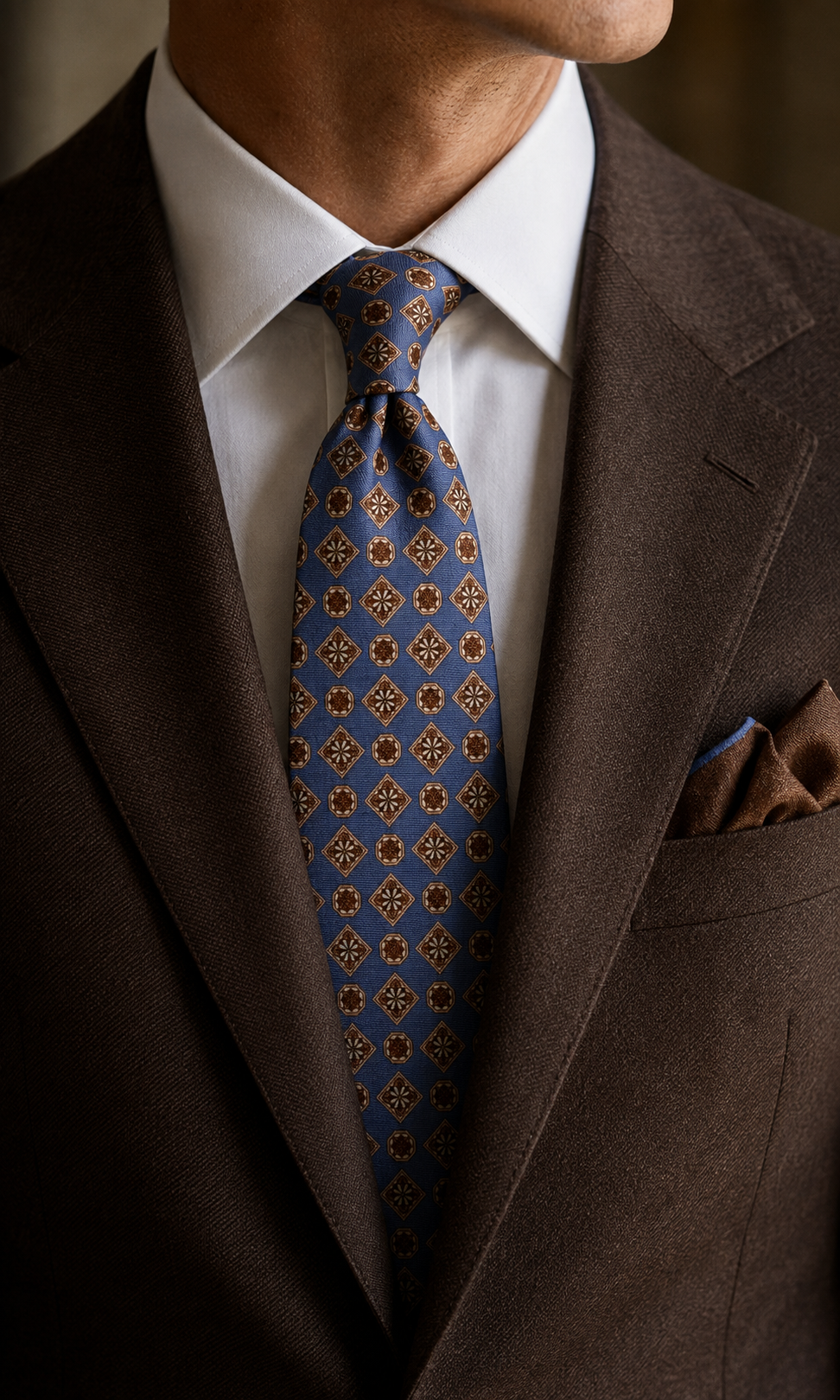 Azure — Italian Silk Necktie