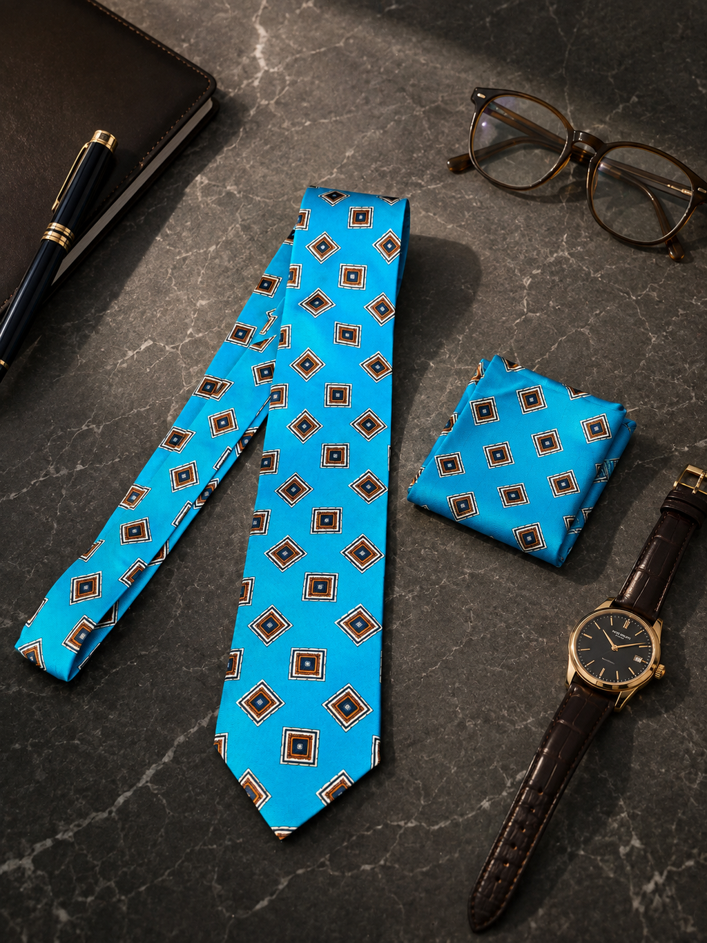 Firoozeh – Handcrafted Italian Silk Necktie