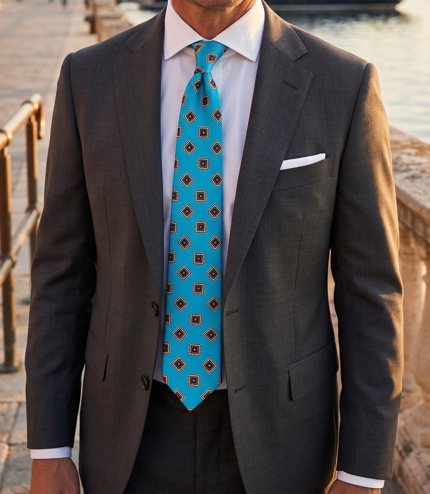 Firoozeh – Handcrafted Italian Silk Necktie