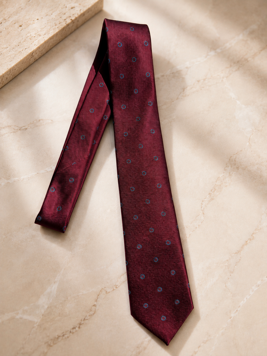 Garnet – Handcrafted Italian Microfiber Necktie