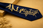 HIICH Persian Poetry Signature Necktie