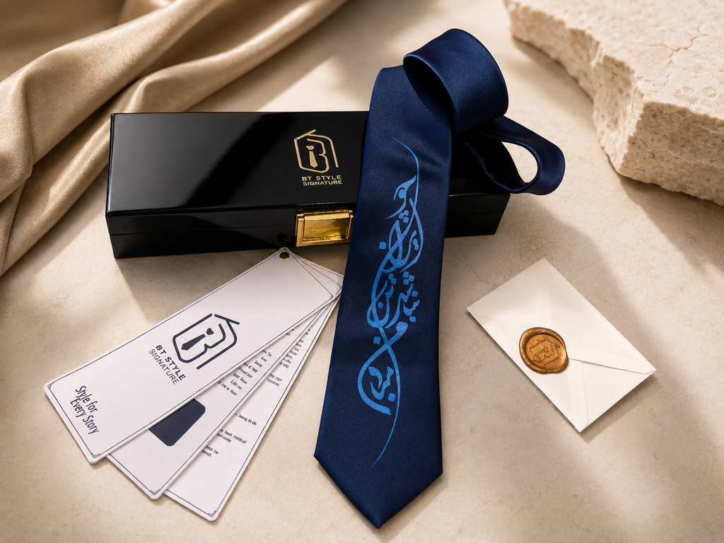IRAN Persian Heritage Signature Necktie