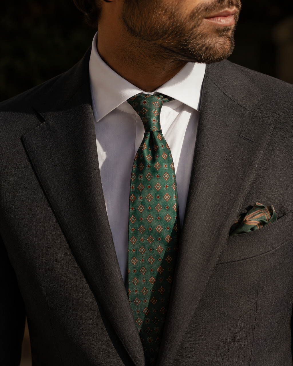 VERDANT — Italian Polysilk Necktie