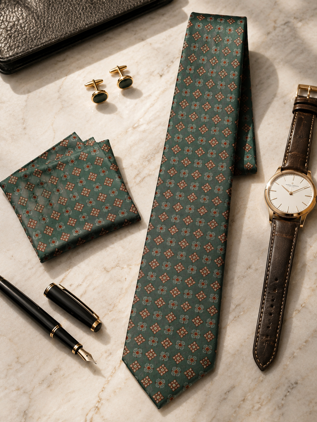 VERDANT — Italian Polysilk Necktie