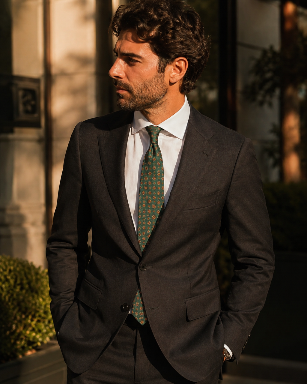 VERDANT — Italian Polysilk Necktie